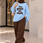 Ensemble Good - Bleu / Chocolat