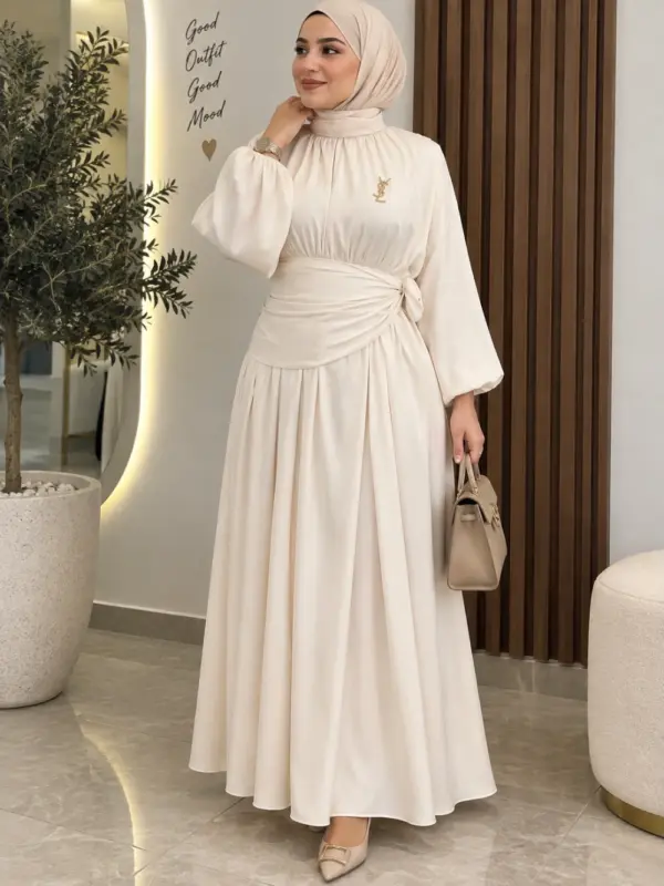 Robe avec Foulard