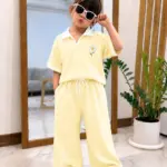 Tenue Fille Fleur - Jaune