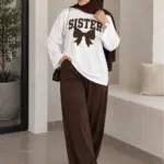 Ensemble Papillon - Marron Chocolat