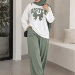 Ensemble Papillon - Vert